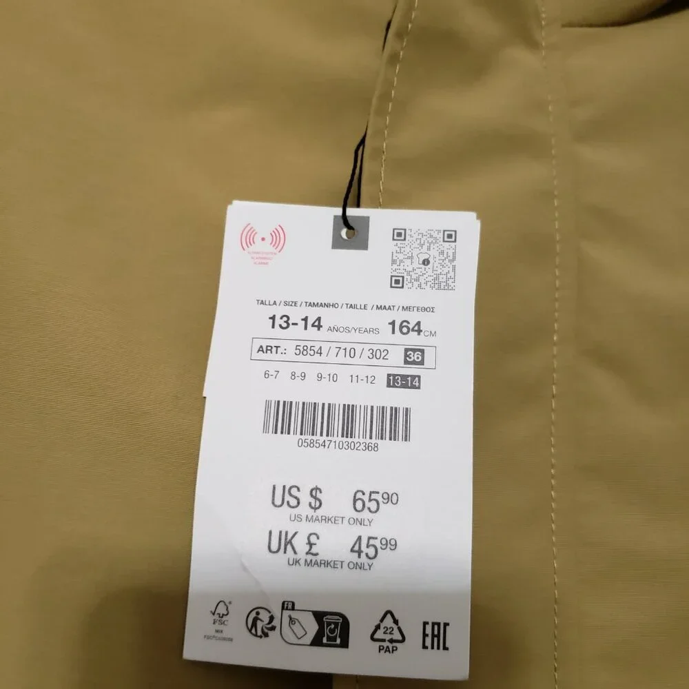 Zara 2 in 1 Coat